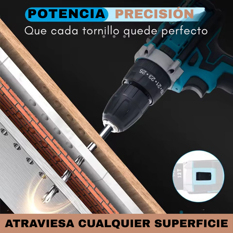 Taladro Kit 24 – Todo lo que necesitas en una sola herramienta