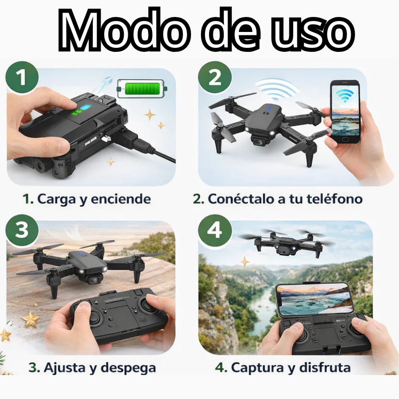 Drone E88 Pro Max – Cámara Aérea – Calidad profesional al alcance del bolsillo
