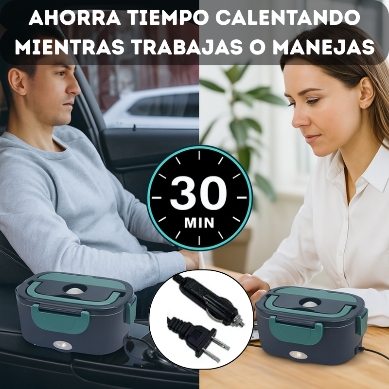 LunchBox 3en1 - Comida Caliente sin Microondas