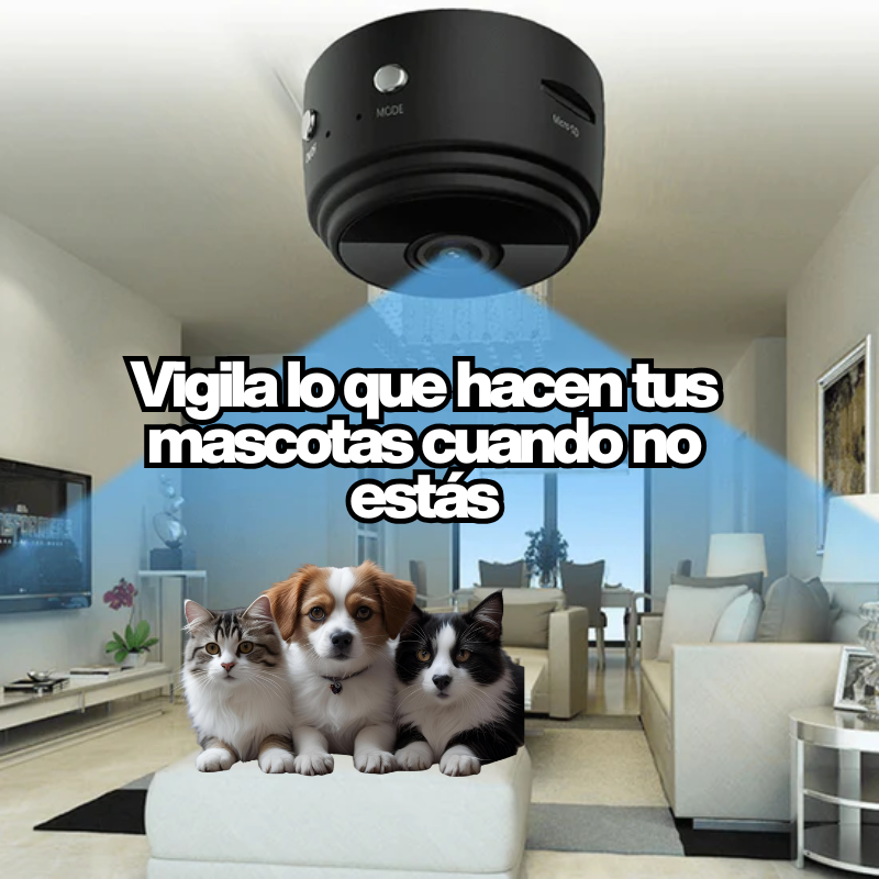Mini Cámara Espía WiFi – OFERTA 2X1 - Seguridad Total Vigila Dentro y Fuera
