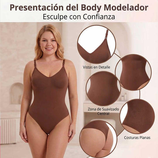 Body Moldeador Corporal Reductor Abdomen - Moldea, afina y define desde el primer uso - Luce tu mejor figura todos los días