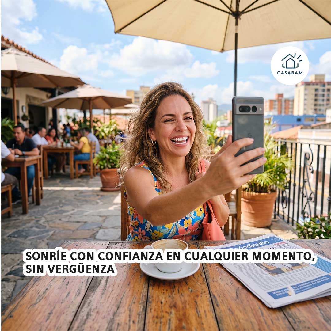 Carillas Dentales - Cubren imperfecciones dentales - Sonríe con confianza en segundos, sin pisar el dentista