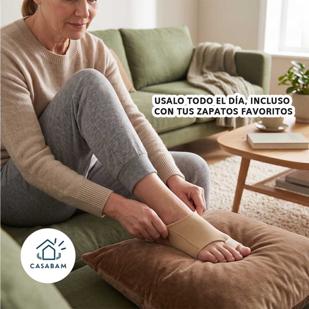 Corrector De Juanetes Con Gel Interno - Alinea y protege tu dedo gordo - Vuelve a caminar sin pensar en el dolor