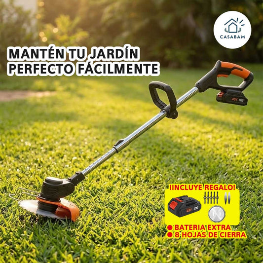 Cortadora de Césped Inalámbrica 48V - Corte Rápido y Potente - Corta tu césped sin cables ni gasolina en minutos