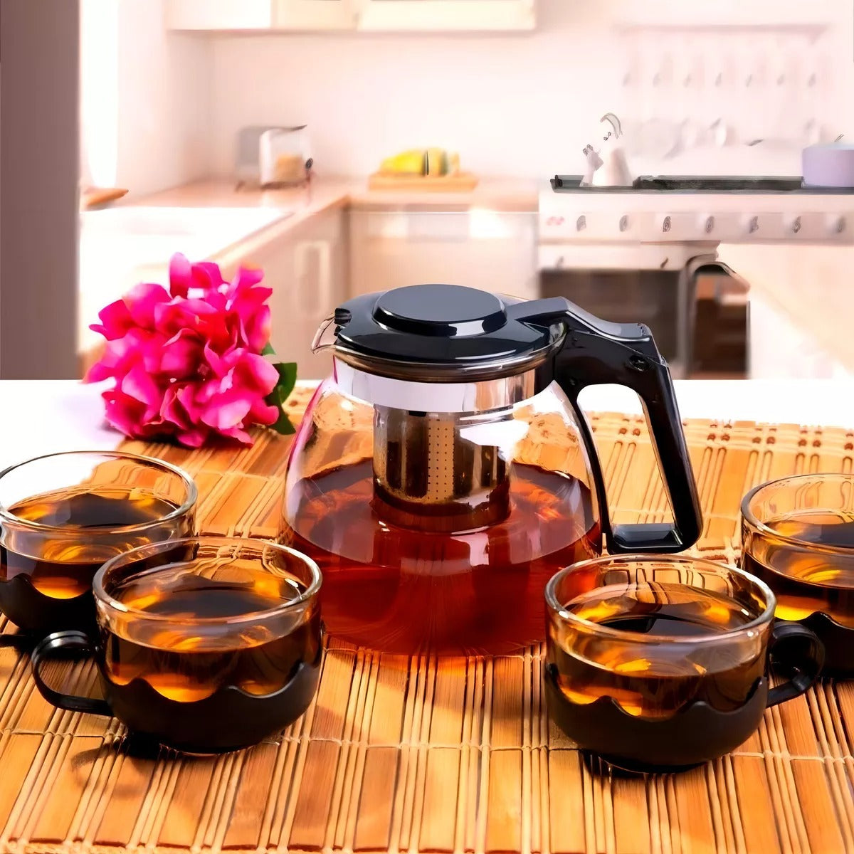 Tetera Crystal Infusión Set