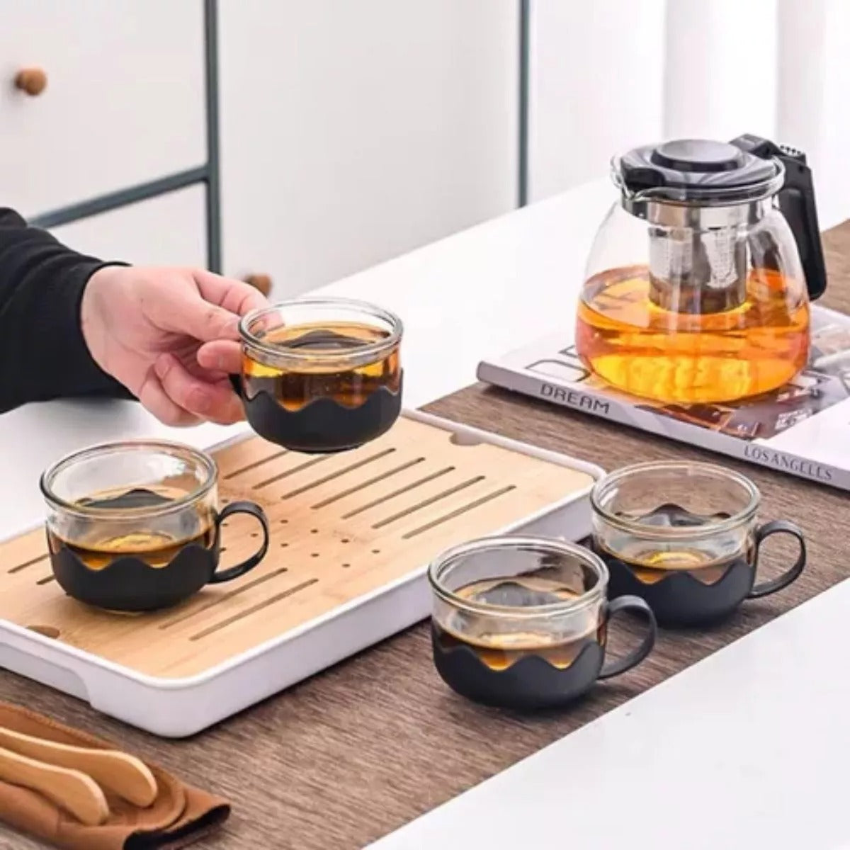 Tetera Crystal Infusión Set