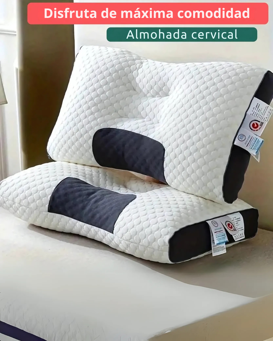 Despídete del dolor de cuello: Almohada cervical