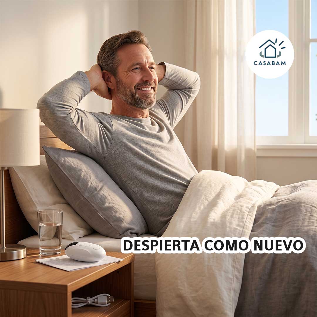 Dispositivo De Terapia Para El Sueño - Recupera noches de sueño real sin depender de pastillas