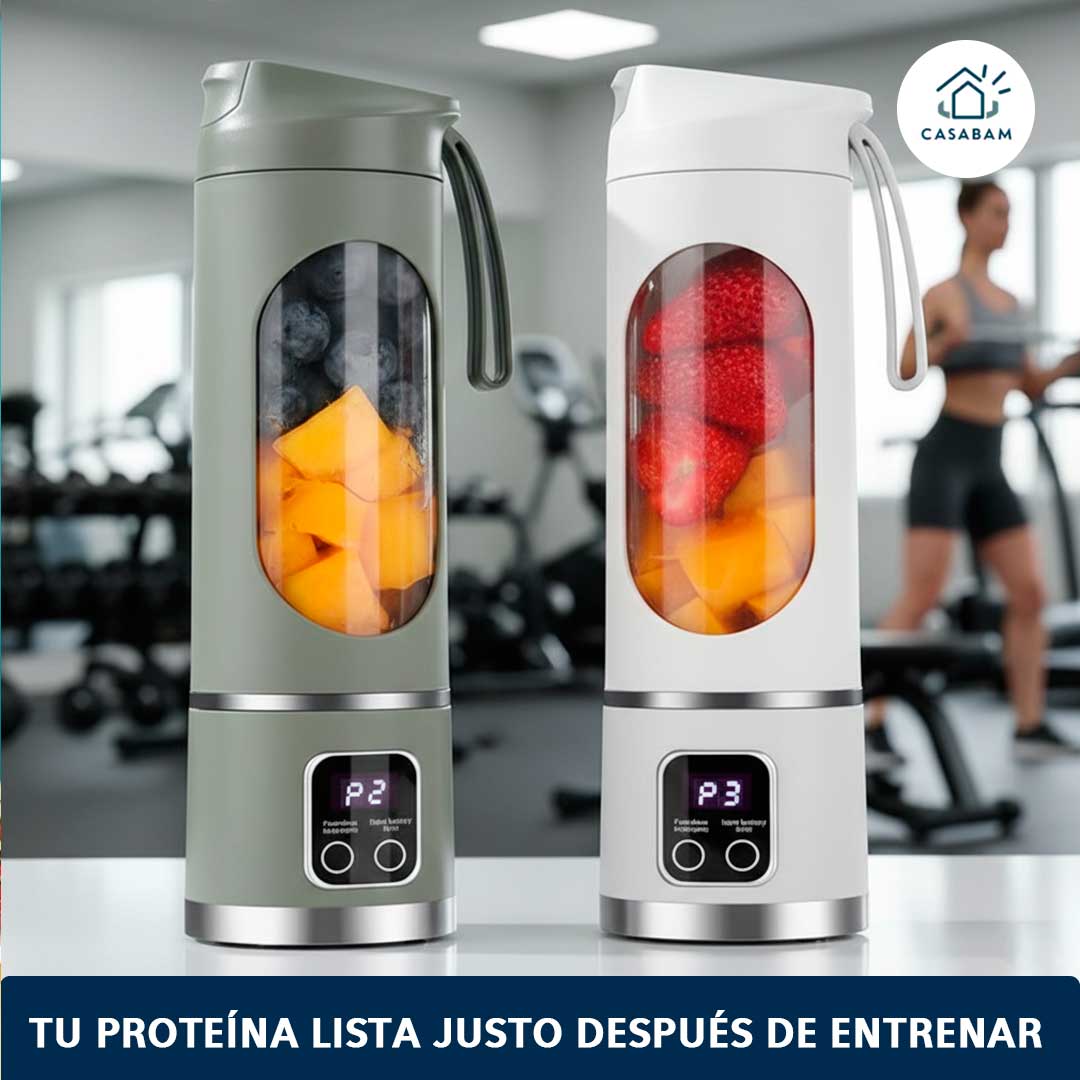 Licuadora Portátil Personal USB – Mezcla instantánea – Batidos listos en segundos donde estés