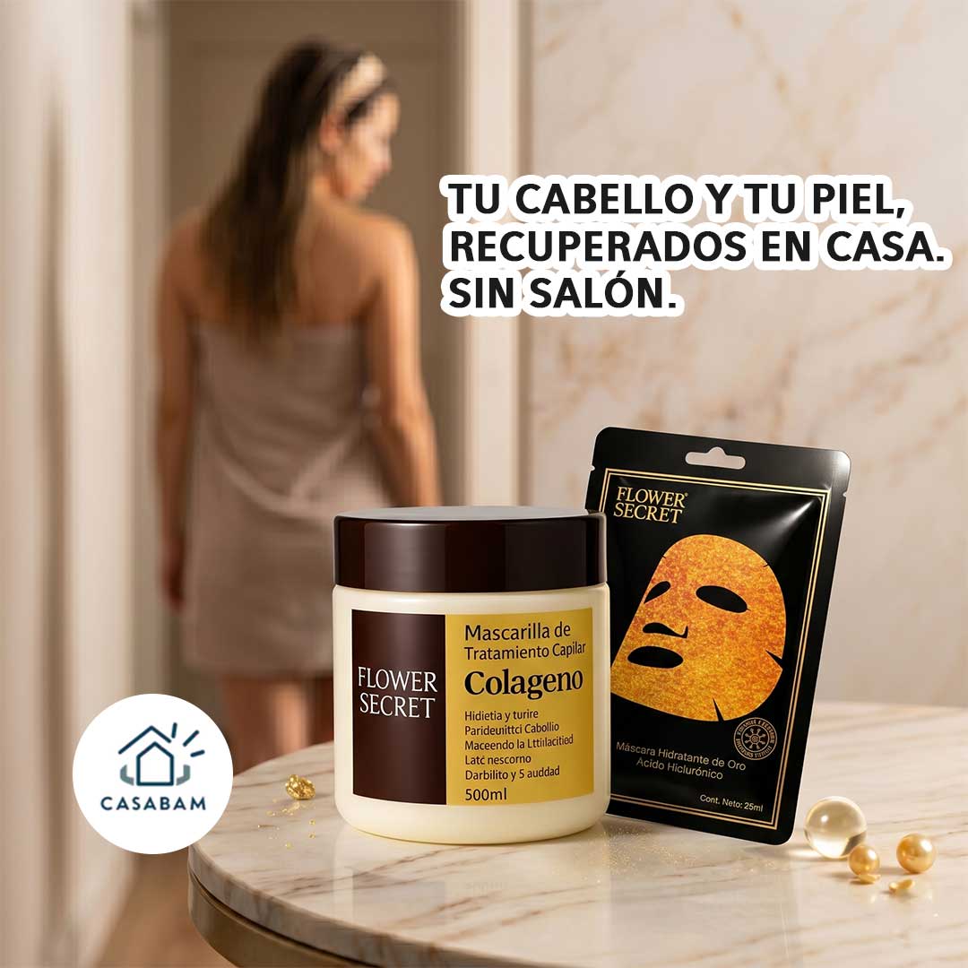 Pack Reparación & Hidratación - Reconstruye el cabello dañado e hidrata tu rostro a fondo - Brillo y suavidad de adentro hacia afuera