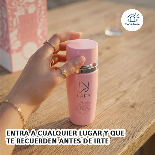 Perfume LATTAFA LARA - El perfume que regala momentos únicos - El aroma que enamora desde el primer spray, sin importar la ocasión