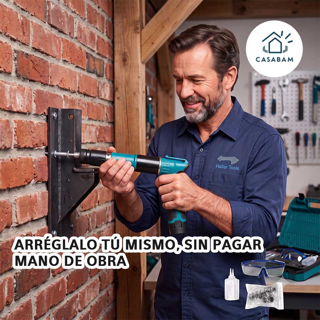 Pistola De Clavos y remachadora Automática - Termina tus arreglos en la mitad del tiempo, sin martillazos