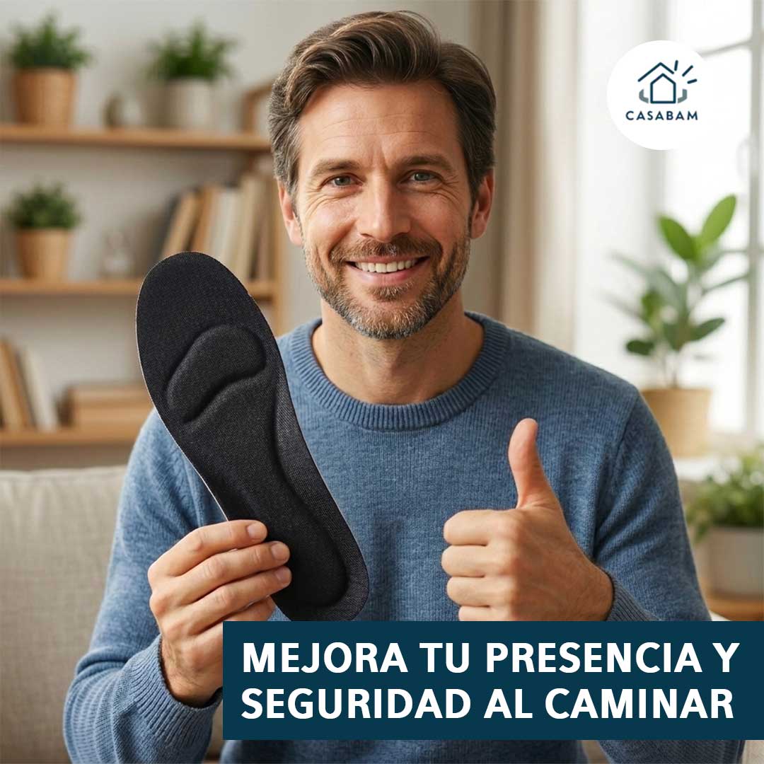 Plantillas Ortopédicas Elevadoras – Incrementan tu altura cómodamente – Aumenta tu estatura de forma discreta desde el primer uso