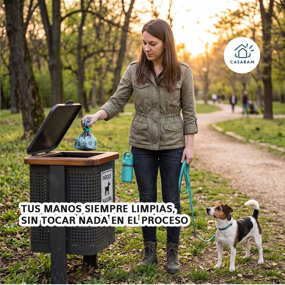 Recogedor de Caca Tipo Garra - Atrapa los desechos de tu perro en un solo clic - Sin ensuciar tus manos