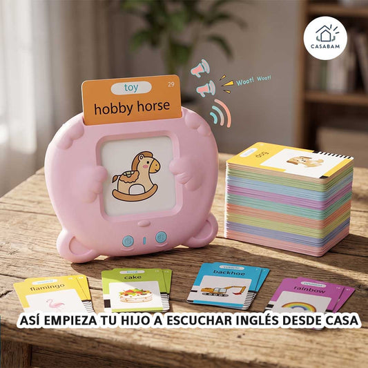 Tarjetas Bilingües Inteligentes - Enseñan inglés a tu hijo con sonido y pronunciación - Aprovecha sus primeros años de apredizaje