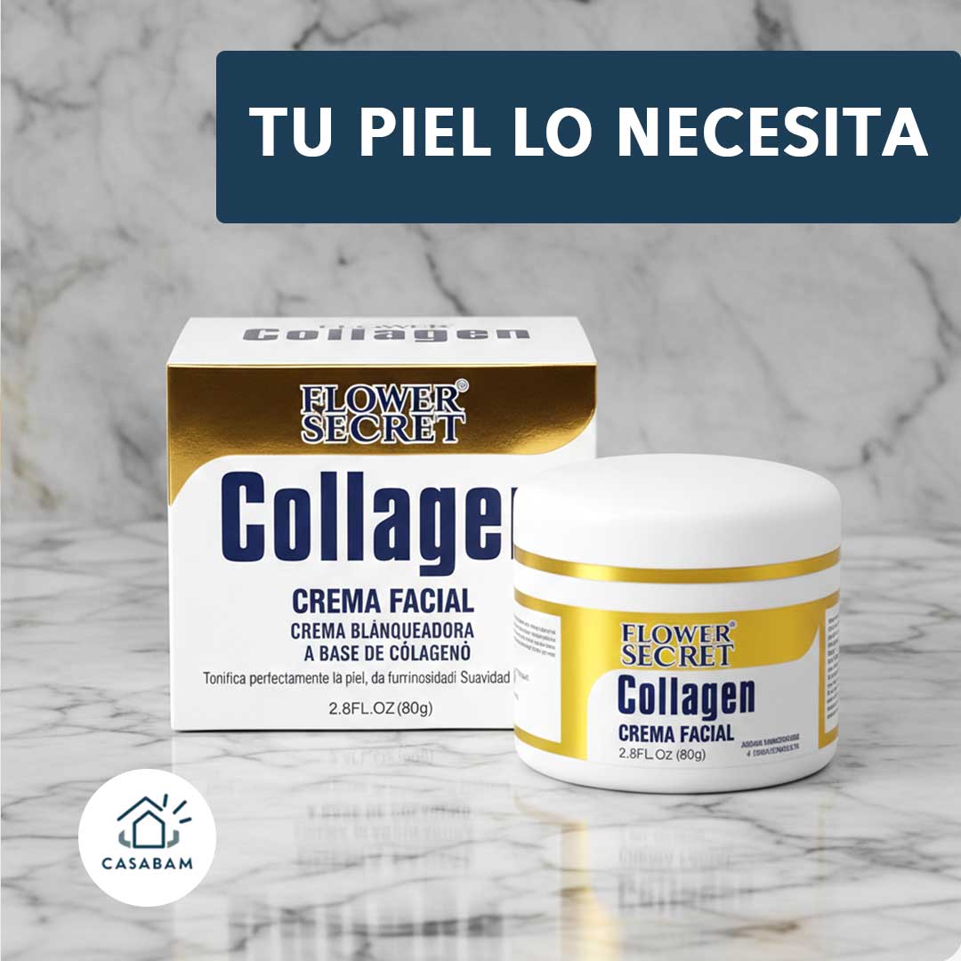 Crema Antiedad con Colágeno – Recupera firmeza y suavidad en 7 días – La mejora que estabas buscando