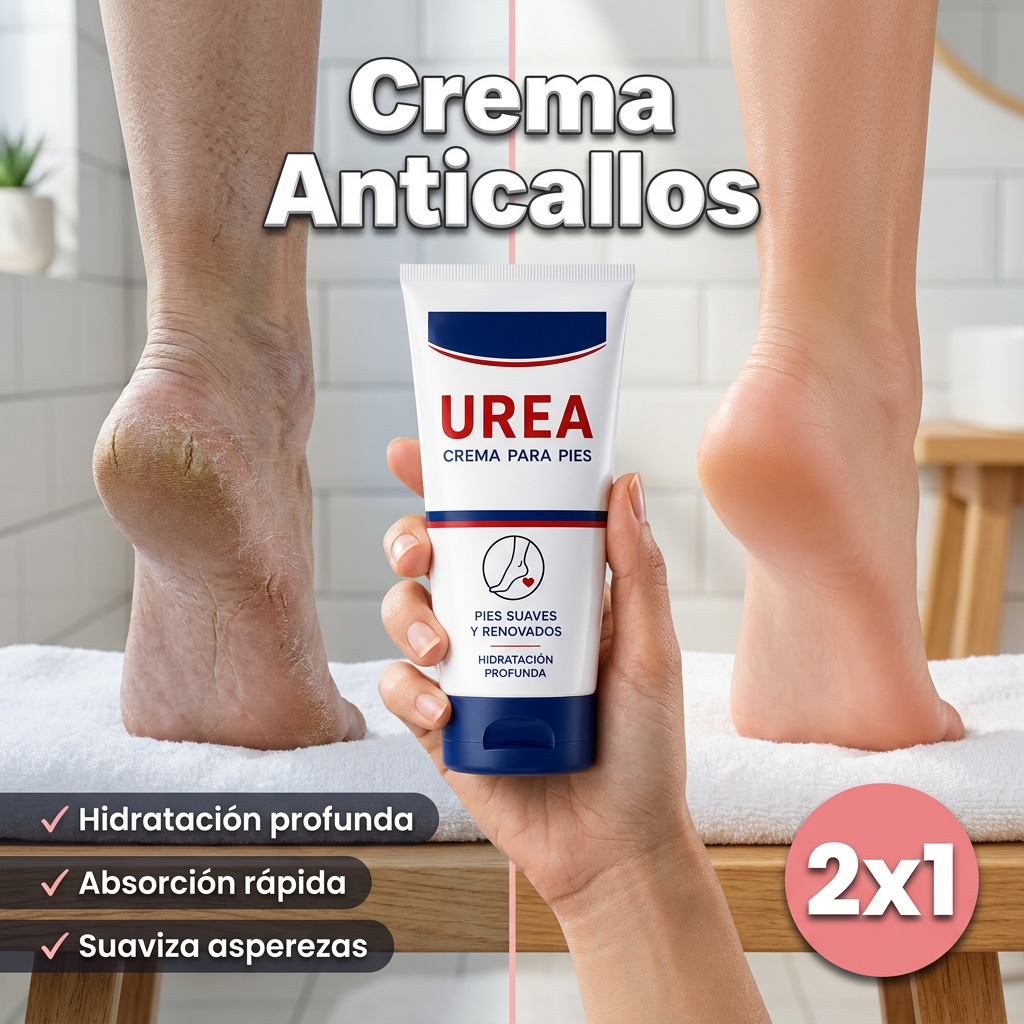 2x1 Crema Anticallos - Suaviza y Cuida tus pies cada día