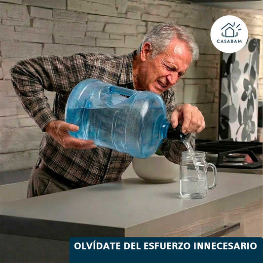 Soporte Dispensador de Botellón - Uso sin esfuerzo - Sirve agua fácil sin levantar peso