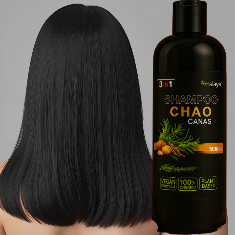Shampoo Chao Canas - Recupera tu look de hace 10 años