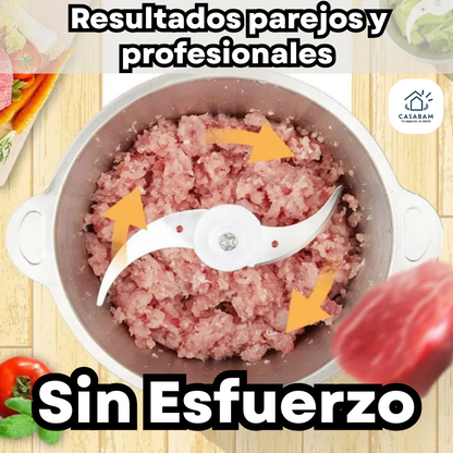 Picadora Eléctrica 2L – Pica y Prepara en Segundos – Cocina Más en Menos Tiempo