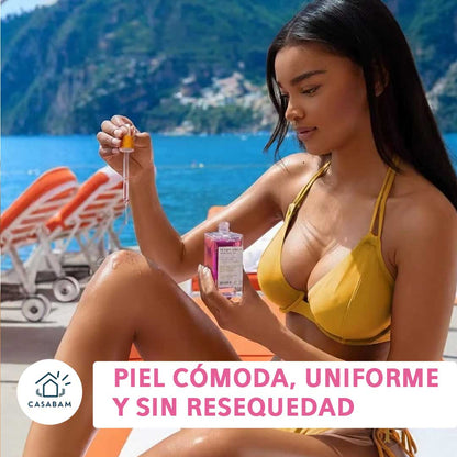 Aceite Calmante Post-Afeitado – Hidratación total cuando mas lo necesitas – Piel uniforme, cómoda y sin resequedad