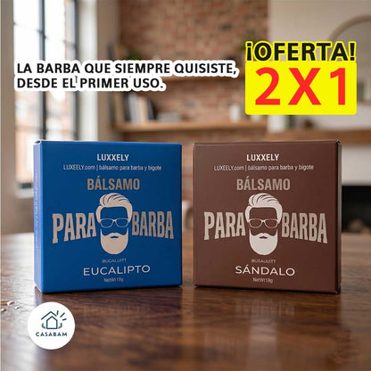 Bálsamo para Barba - Barba suave, hidratada y con la forma que quieres - desde la primera aplicación