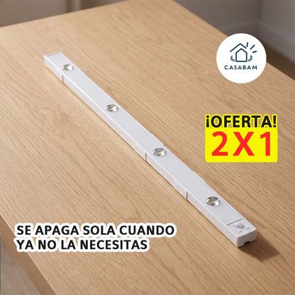 Barra Led con sensor - Se activa sola al acercarte, sin cables - Orden y visibilidad en tu espacio