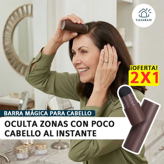 Barra mágica para cabello y ceja - Cobertura Capilar Natural – Recupera la apariencia de cabello abundante en segundos
