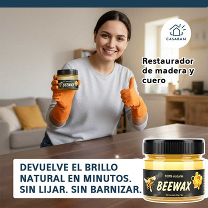 Restaurador Premium para Madera y Cuero – Renueva y Protege – Devuelve el brillo natural en minutos sin lijar ni gastar en barnices