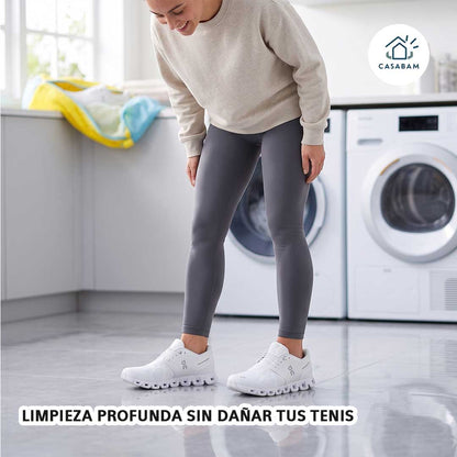 Bolsa para lavar zapatos - Protege tenis y lavadora en cada lavado  - Tenis frescos y limpios, sin arriesgar nada