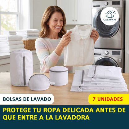 Bolsas de Lavado - Evita el Enredo y el Roce de tus Prendas - Protege tu Ropa Delicada en Cada Lavado