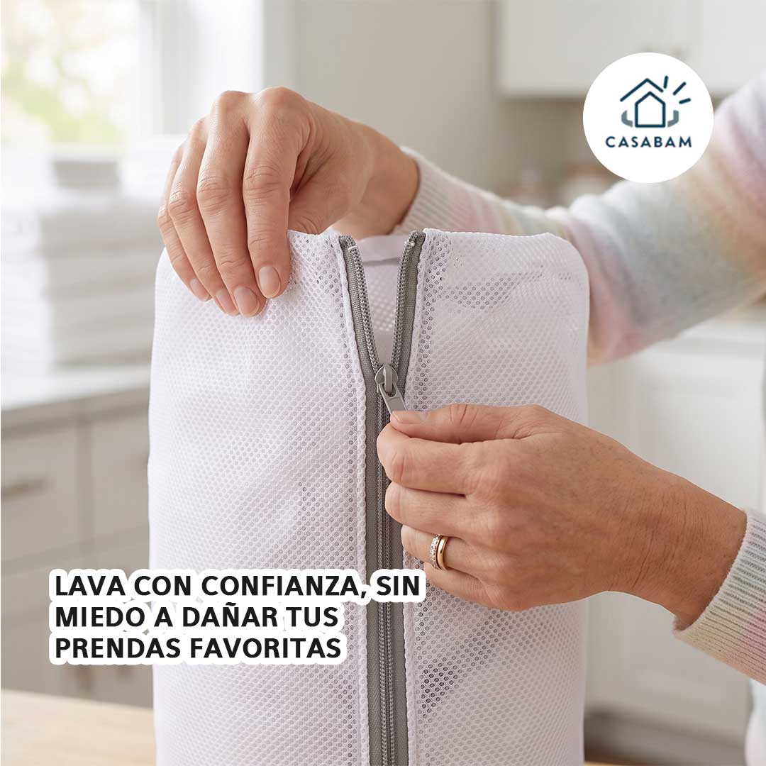 Bolsas de Lavado - Evita el Enredo y el Roce de tus Prendas - Protege tu Ropa Delicada en Cada Lavado