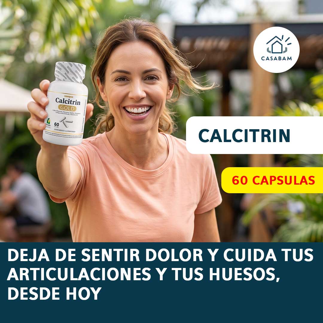 Calcitrin - Cuida tus articulaciones y tus huesos desde hoy, para no depender de nadie mañana