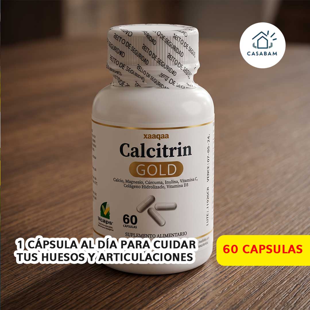 Calcitrin - Cuida tus articulaciones y tus huesos desde hoy, para no depender de nadie mañana
