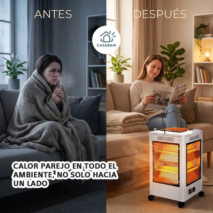 Calefactor 5 Lados – Calienta tu Ambiente al Instante – No te preocupes más por el frío