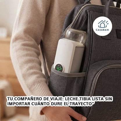 Calentador de Biberón Portátil - Calienta la leche de tu bebé sin cables - En cualquier lugar, en solo minutos