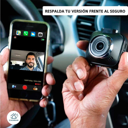 Cámara Vehicular 360° Inteligente – Graba en Full HD – Protege tu vehículo con evidencia clara ante accidentes y reclamos de seguro