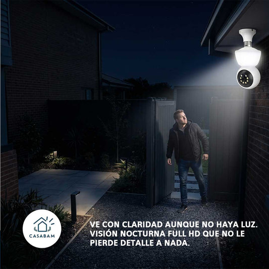 Cámara de Seguridad Inteligente - Vigila en tiempo real día y noche - Cuida tu negocio o tu casa desde tu celular