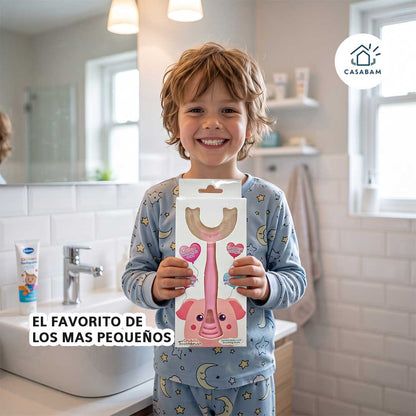 Cepillo Infantil en Forma de U – Cepilla todos los dientes a la vez – Protege sus dientes de leche
