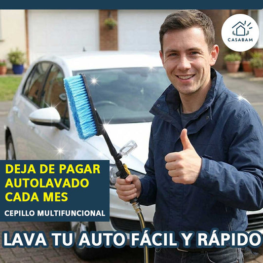 Cepillo Multifuncional - Alcance Total para Vehículos - Limpia cuando quieras sin pagar autolavado