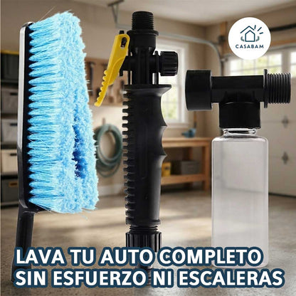 Cepillo Multifuncional - Alcance Total para Vehículos - Limpia cuando quieras sin pagar autolavado