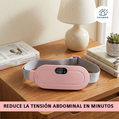 Cinturón térmico abdominal - Alivia los cólicos menstruales - Continúa tu día con comodidad incluso durante el ciclo