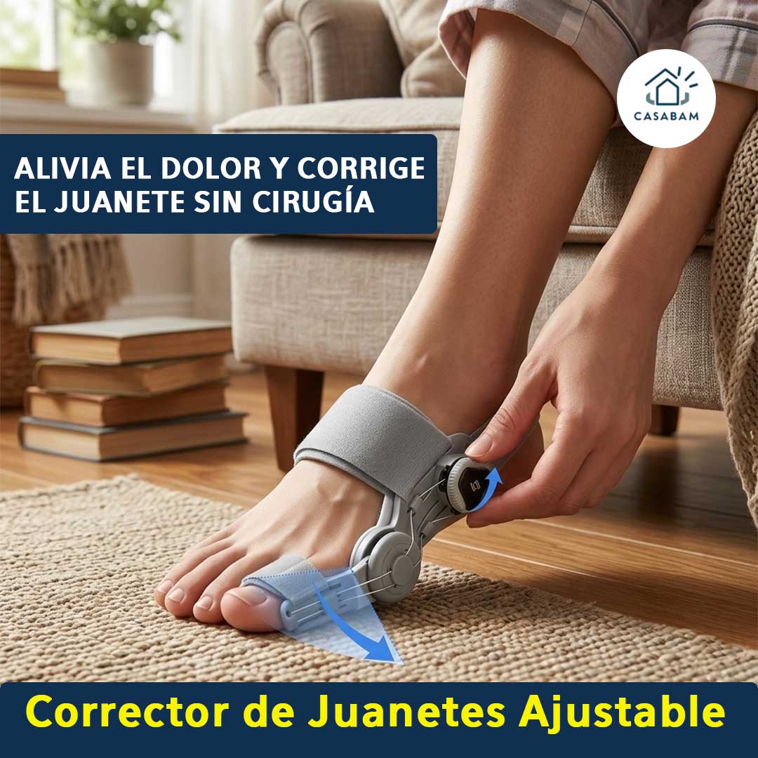 Corrector Ortopédico de Juanetes - Alinea el dedo gordo - Alivia el dolor y corrige sin cirugía