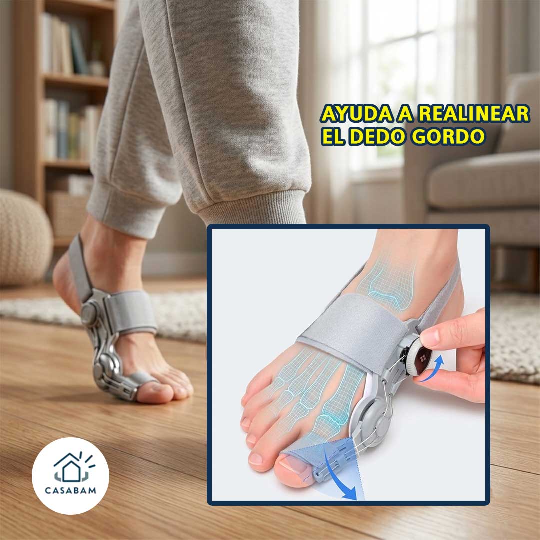 Corrector Ortopédico de Juanetes - Alinea el dedo gordo - Alivia el dolor y corrige sin cirugía