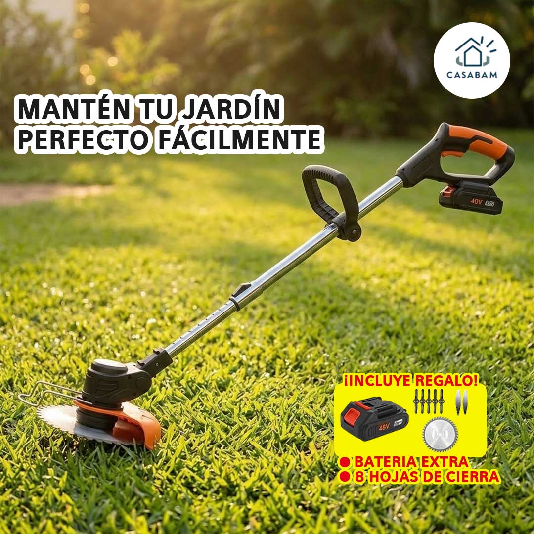Cortadora de Césped Inalámbrica 48V - Corte Rápido y Potente - Corta tu césped sin cables ni gasolina en minutos