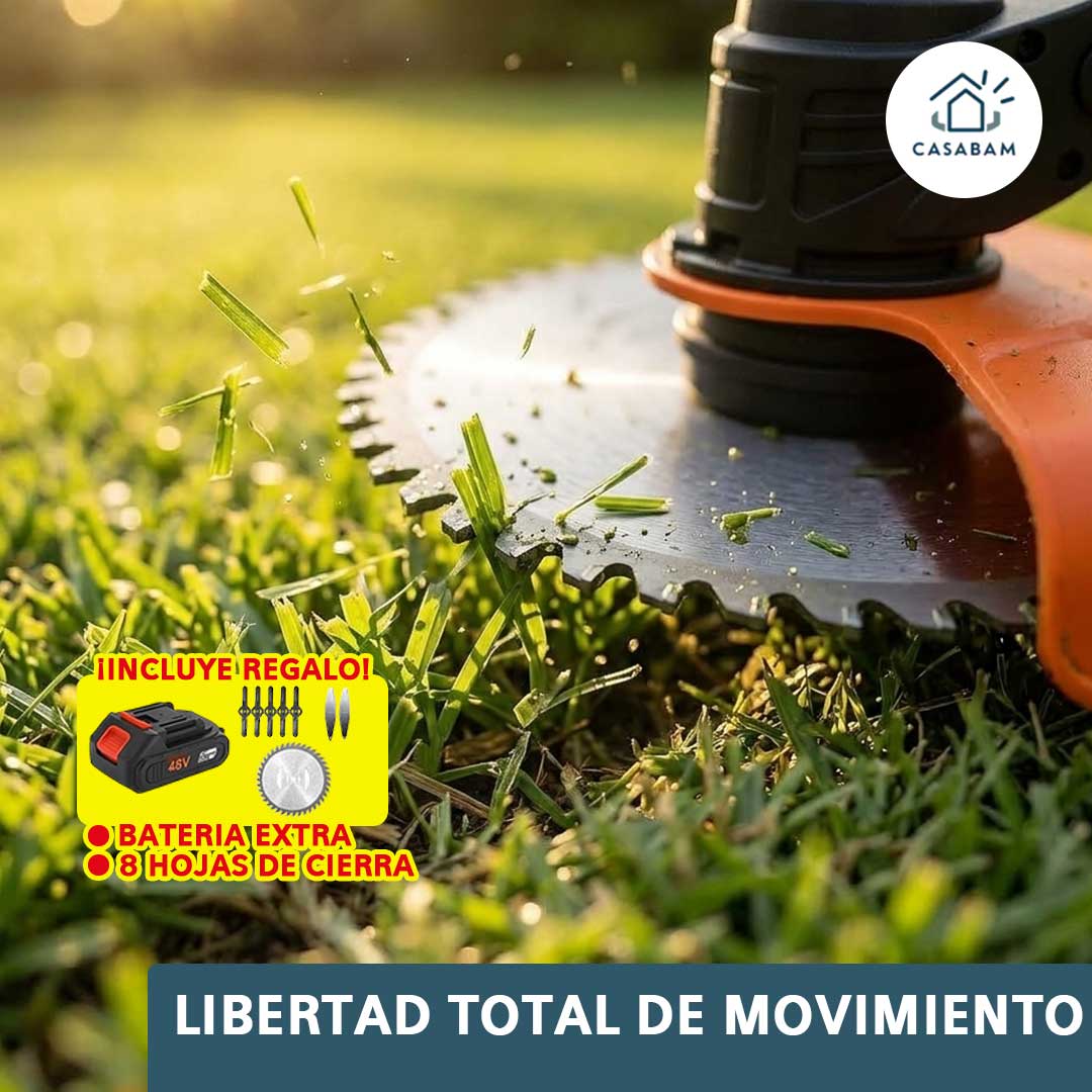 Cortadora de Césped Inalámbrica 48V - Corte Rápido y Potente - Corta tu césped sin cables ni gasolina en minutos
