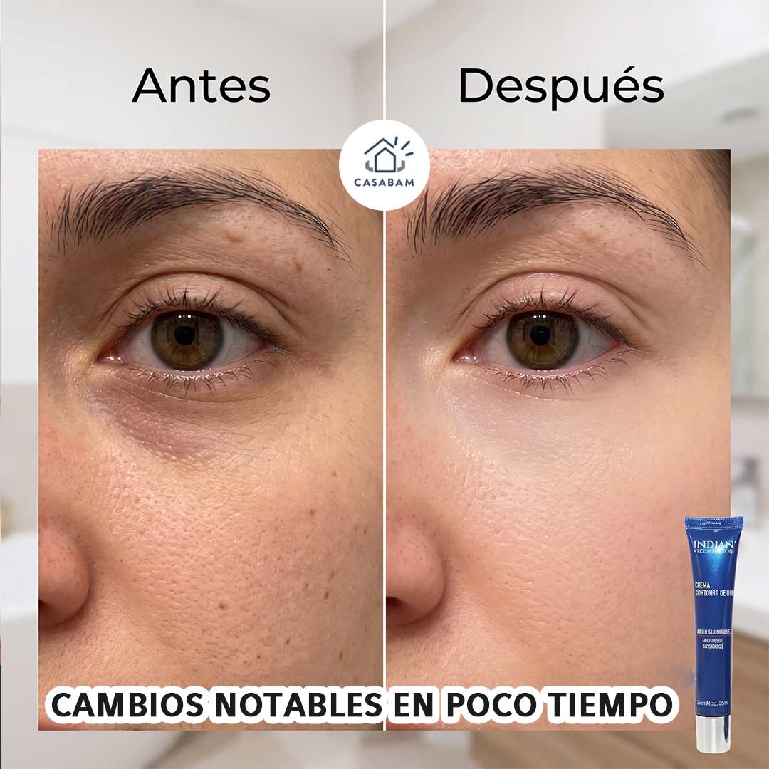 Crema Doble Acción Para Ojos - Trata ojeras y arrugas en un solo paso - Ataca los dos problemas