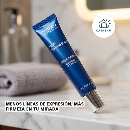 Crema Doble Acción Para Ojos - Trata ojeras y arrugas en un solo paso - Ataca los dos problemas
