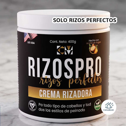Crema Rizadora Rizos Pro - Define y controla el frizz - Rizos perfectos desde la primera aplicación