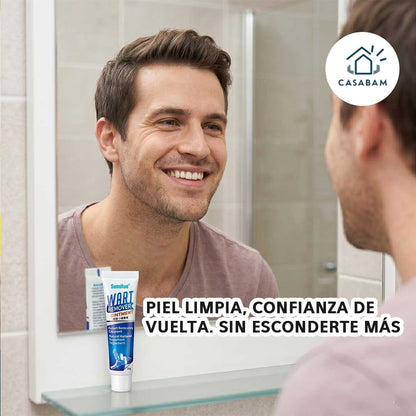 Crema eliminadora de verrugas - Actúa directamente sobre el area para reducirla y eliminarla - Vuelve a mostrarte con confianza